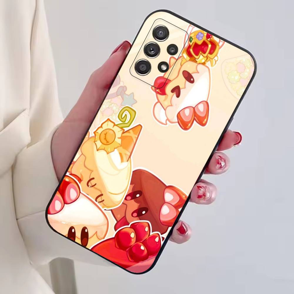 Game C-Cookie R-Run Kingdom Phone Case For Samsung S25,S24,S21,S22,S23,S30,Ultra,S20,Plus,Fe,Lite,Note,10,Black Cover
