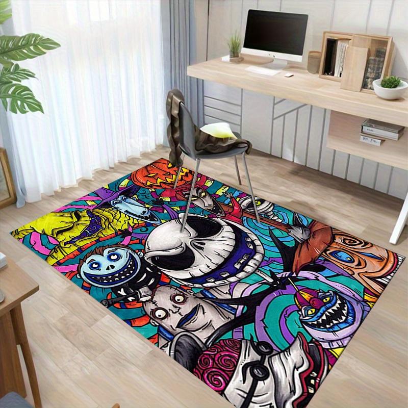 1pc. Halloween Themed Home Decor Rug - Perfect for Parties, Celebrations, or As a Gift!z049012