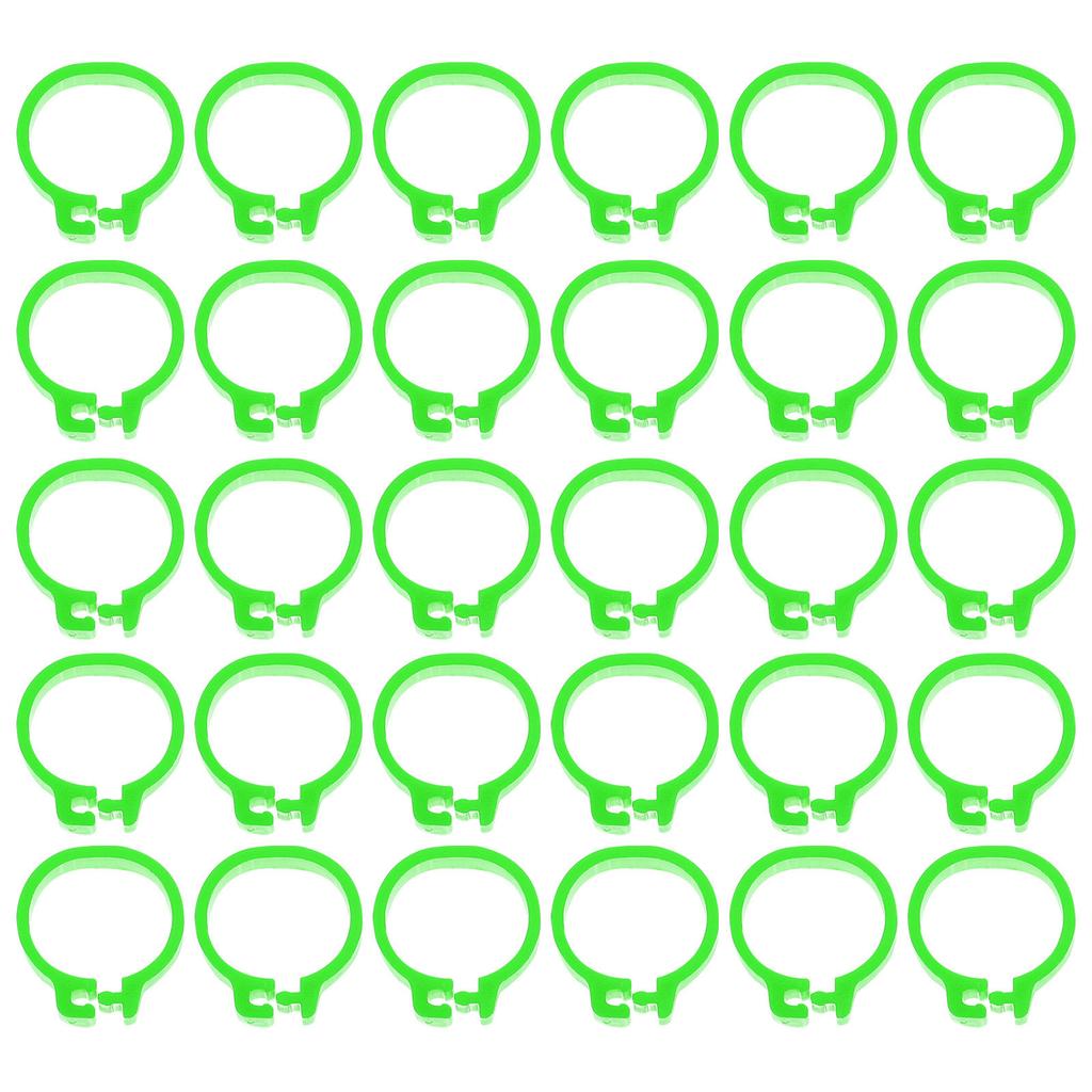 100 Pcs Reusable Plastic Pigeon Leg Numbered Feet Rings for Chicken Ducks Hens Birds Supplies Identify Clip