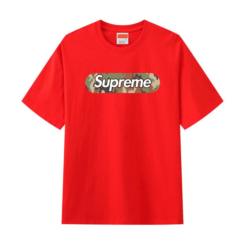 ZL14 Supreme 2025 Sommer-T-Shirt aus reiner Baumwolle mit Rundhalsausschnitt und Aufdruck, hochwertiges Paar-T-Shirt