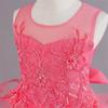 Girls Princess Dress Puffy Mesh Skirt Wedding Dress Evening Dress Long Flower Girl Dress