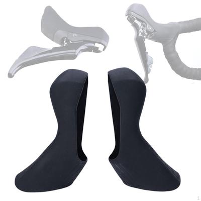 1 Pair Bike Shifter Lever Cover Wear Resistant for R8020 Only Comfortable Grip Brake Silicone Hoods