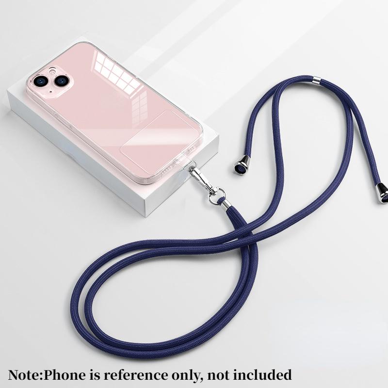 Universal Phone Lanyard Nylon Sports Strap Neck Rope Mobile Phone Strap Adjustable Anti-lost Lanyard Grip Neck Chain Accessories