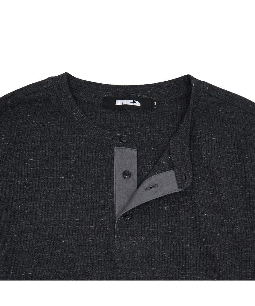 MEA Thermal Henley Neck L/S [Charcoal]