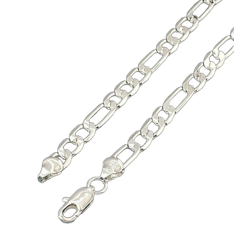 Fashion 9256MM Triple Ferro Necklace, Exquisite Versatile Trendy Jewelry
