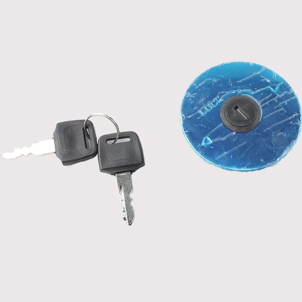 Motorcycle Accessories Gas Oil Fuel Tank Lock Cap Cover With Key Lock Moto Parts Fuel Tank Cap Kit For Yamaha FZ16 FZ 16 чёрный