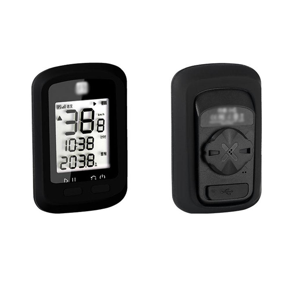 Sykkelcomputer silikonetui Beskyttende deksel Vanntett anti-støvbeskytter kompatibel med G/G+