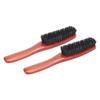 2pcs Men Shaving Brush Hairdressing Wooden Beard Brush Oil Head Styling Comb for Beard Styling