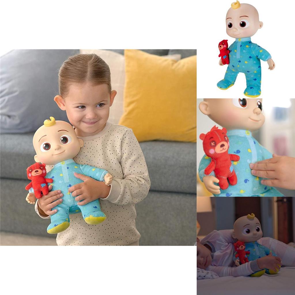 Jj Watermelon Plush Toy With Music For Kids Bedtime And Sleep Aid