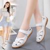 Essentials Mary Womens Sandals Summer Jane Beach Breathable Flat Shoes Closed Toe Casual Soft Walking Sandals