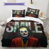 Joker Print Cover  Bedding Quilt Set Quilt Cover Pillowcase Home Decoration Birthday Gift (1 * duvet cover + 2 * pillowcase, without core)