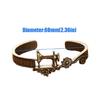 Creative Sewing Machine Shape Alloy Bracelets Sewing Machine Shape Bangle Unisex Handcrafted Festival Wear Accessory