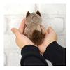 NICI Keyring Raccoon Dog 10cm Keychain Bean Bag