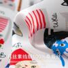 Spring 2026 New Mulberry Silk Silk Scarf Silk High-end Cartoon Cat Style Printed Neck Small Square Scarf