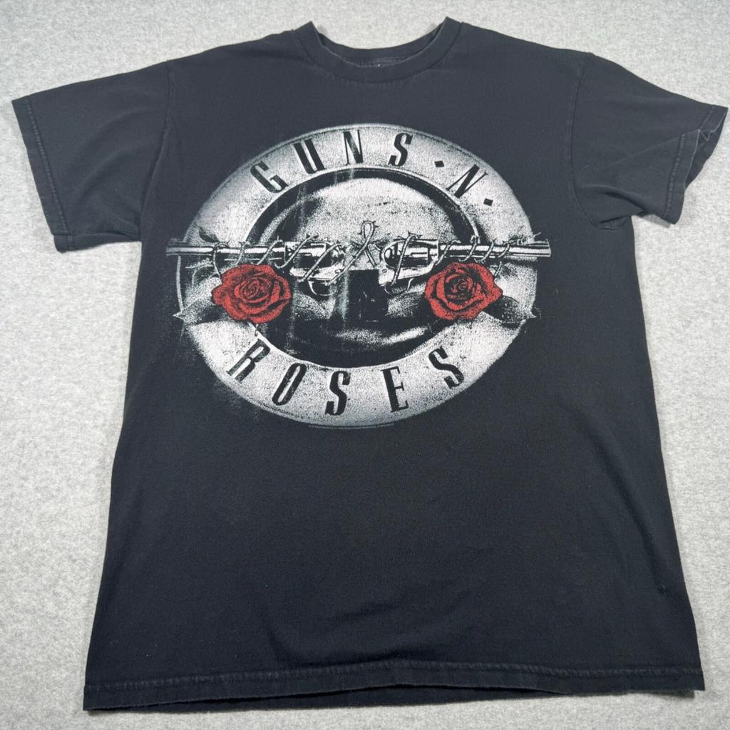 Guns N Roses Shirt Adult Medium Black Hard Rock Band Music Not In This Lifetime Unisex T-Shirt