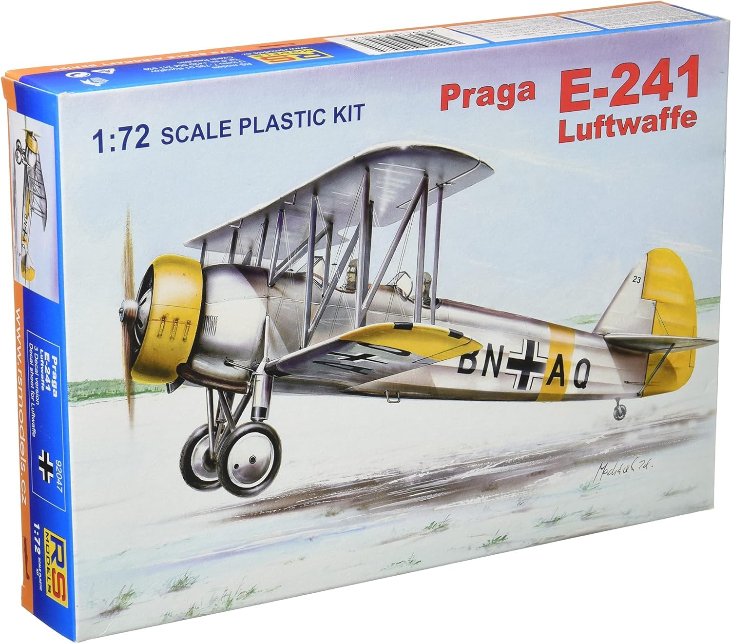 

RS Model 1/72 German Air Force Praga E-241 Plastic Model 92047