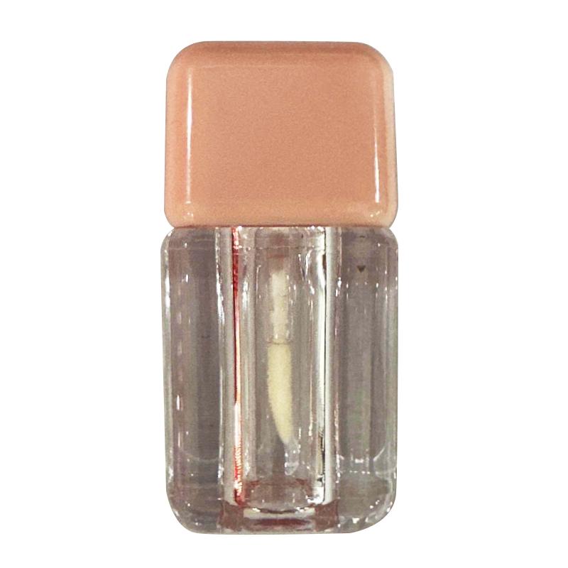 1Pc 5Ml Empty Lip Gloss Tube Clear Mini Refillable Lip Balm Bottles With Rubber Inserts