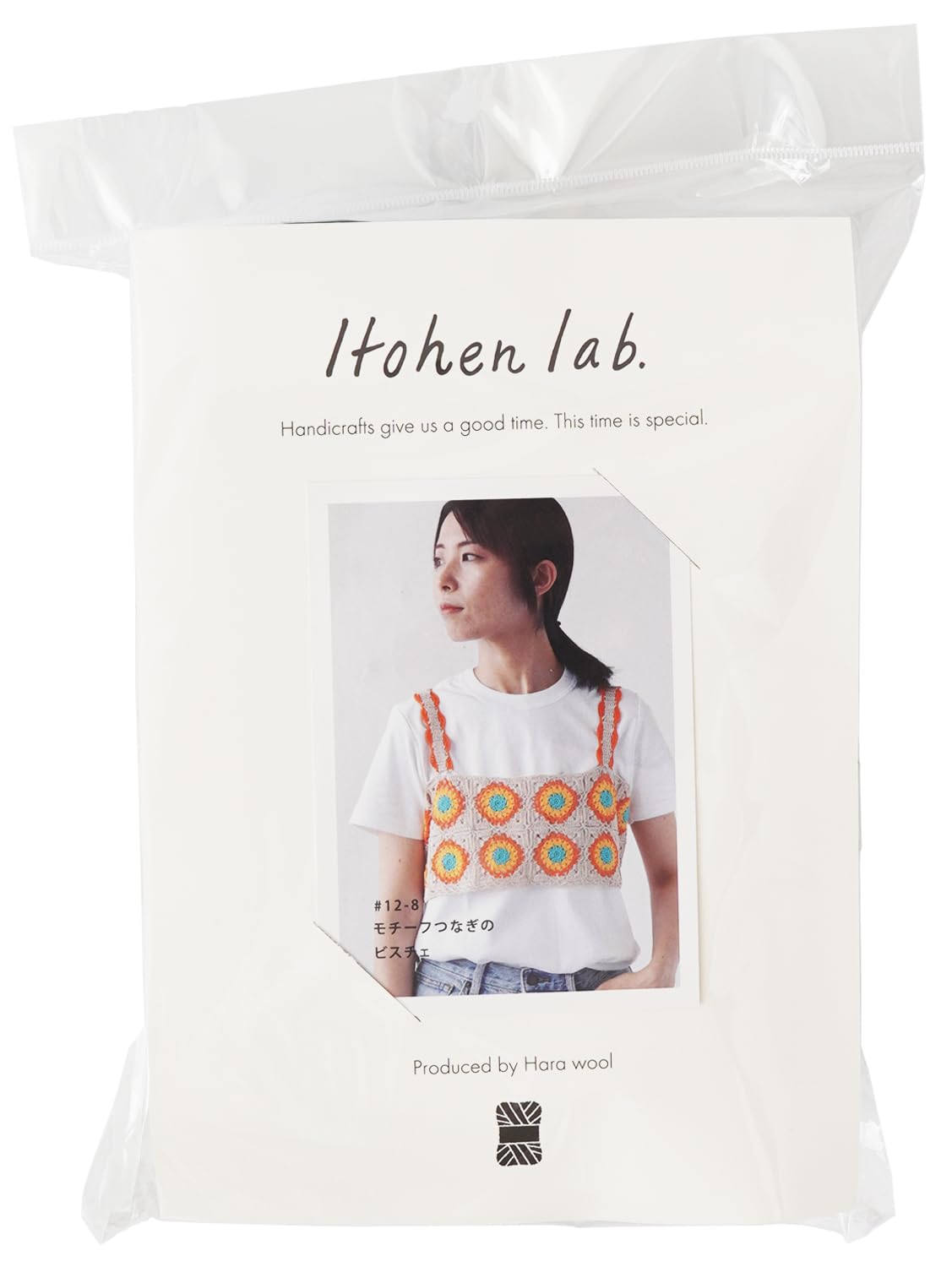 

Набор для вязания из необработанной шерсти Мотив бюстье #12-8