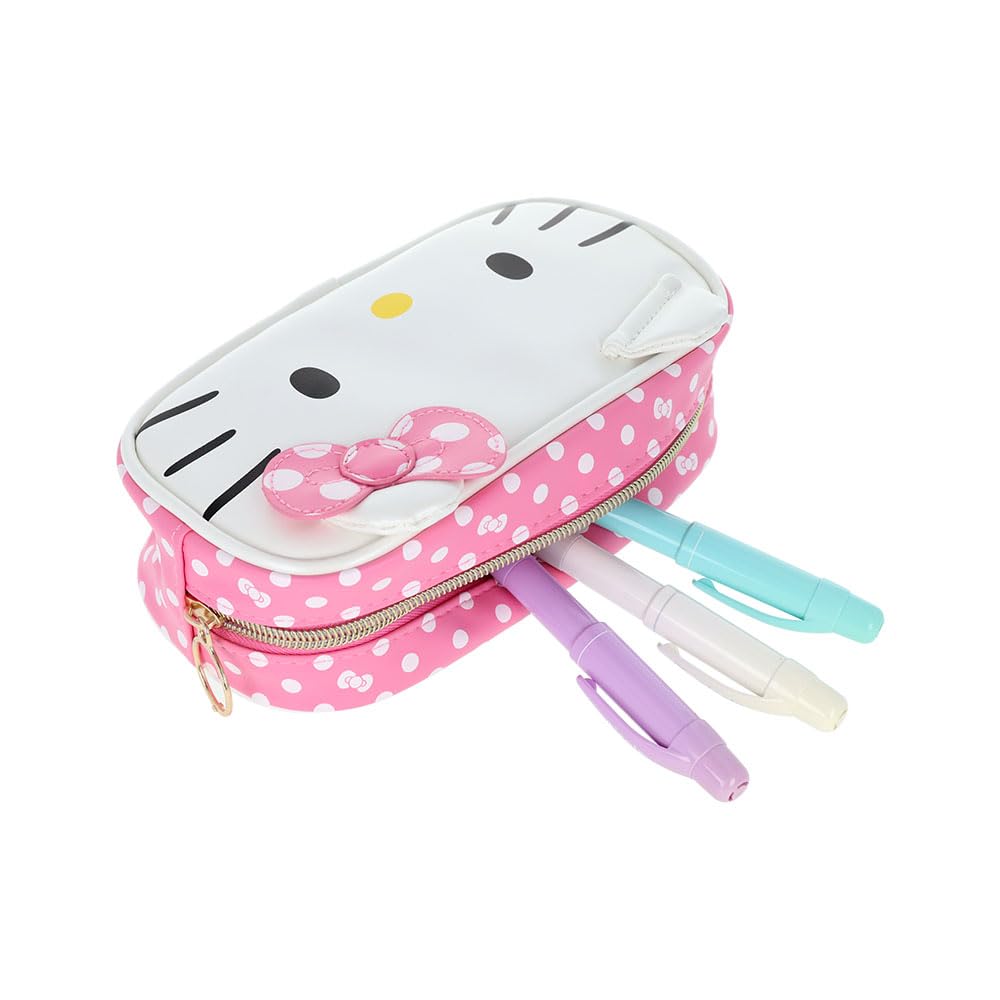 Stationery Sanrio Characters Pencil Hello S1429825 Sun-Star Case, Kitty, Pink,