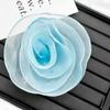 Multi-layer Organza Large Flower Patch Chest Flower Handmade Clothing Patch Brooch Accessories 3D Clothes Appliques Sewing