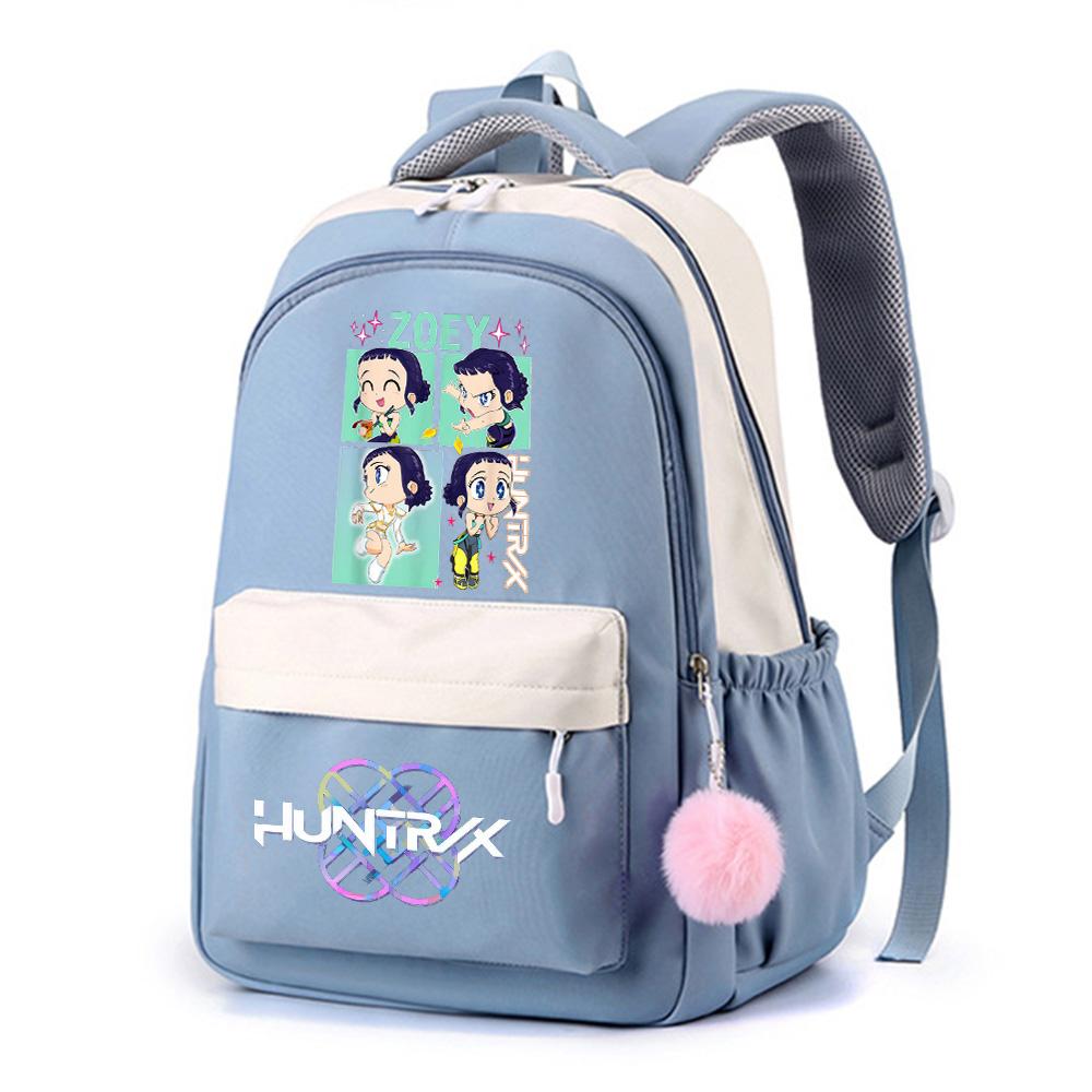 Niedlicher Anime K-Pop bedruckter Rucksack mit großer Kapazität für Teenager, Studentin, Student, Schulranzen, Büchertasche, Kindergeschenk, Damen, wasserdichte Reisetasche, Mochila
