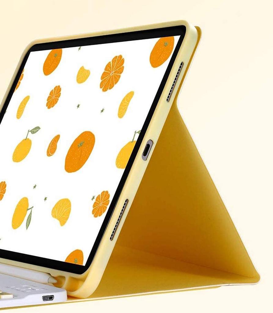 IPad Air M2 2025 Tastatur Kompatibel mit iPad Air mit Apple Pencil Ständer und Voll Pink 11-Zoll 2024/M3 Hülle, 4/Air 5, Touchpad, Aufbewahrung, Funktion,