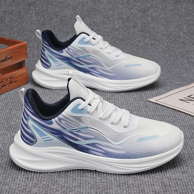 

New Men s Breathable Sports Shoes Non-slip and Wear-resistant Outdoor Running and Casual Shoes Professional Jogging Shoes 44 фіолетовий