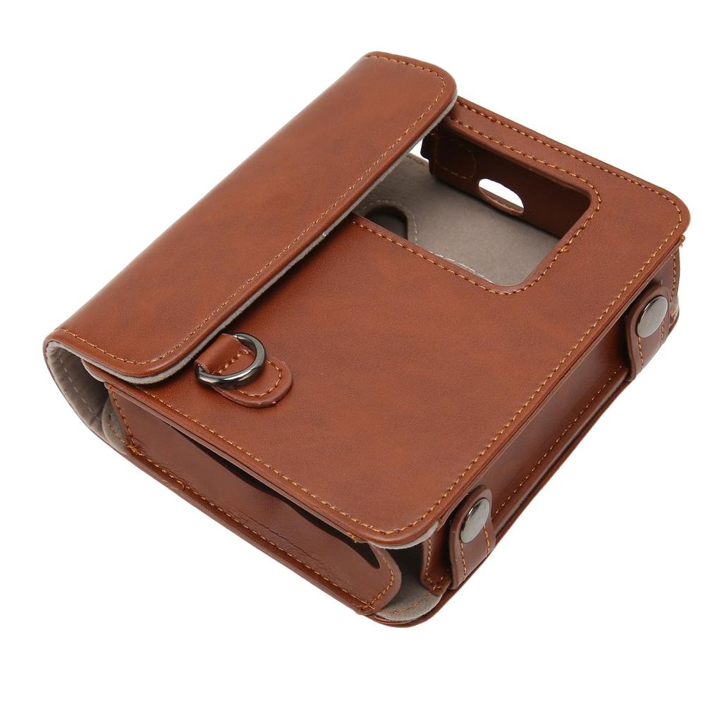 PU Camera Case Bag Removable Fashional Durable Retro Protective Case for Kodak Mini Shot 3 with Shou