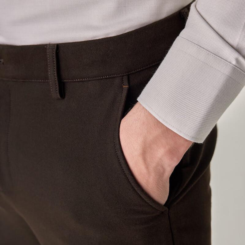 Erdos (EMZ) Men's Spring Autumn Business Straight-Leg Casual Pants