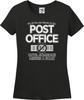 Post Office It's All Fun And Games Until Someone Missy Fit Ladies T-Shirt (S-3X)