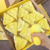 Langsam aufgehendes Käse-Squishy Spielzeug Niedliche Simulations-Käse Stressabbau Fidget Spielzeug für Kinder Erwachsene Party Mitgebsel Geschenk