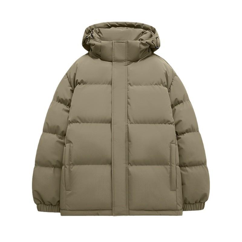 Neuer, dicker Wintermantel aus Baumwolle im koreanischen Stil mit fusselfreier Baumwolle im Hongkong-Stil, lockere Freizeitjacke für Paare, gleicher Stil für Männer und Frauen