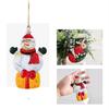 Clause Deer Stocking Snowman Christmas Hanging Pendants Drop Ornaments Xmas Tree Embellishment