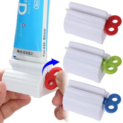 Mini Toothpaste Squeezer Manual Squeeze Artifact for Facial Cleanser Hair Dye Household Toothpaste Holder Bathroom Accessories
