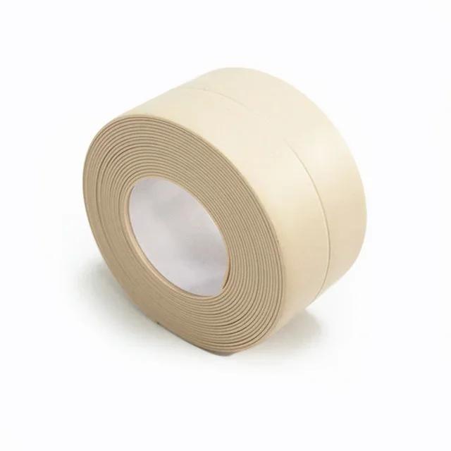 3.2x2.2cm PVC Sink Stove Crack Kitchen Bathroom Corner Sealant Tape Self Adhesive Waterproof Mould Proof Wall Sticker Edge  Tape