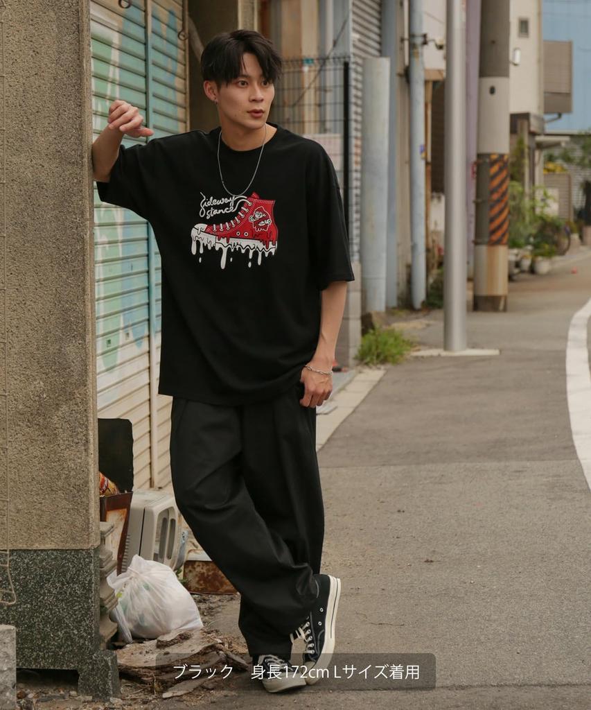 Casual Sneaker Short Sleeve White [IMPROVES] [SIDEWAYSTANCE] T-Shirt, Men's,