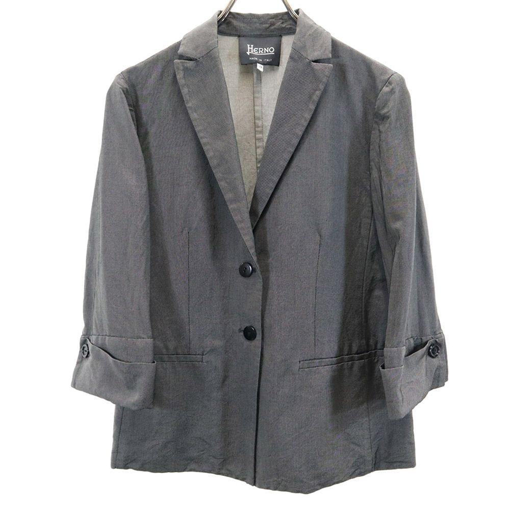 Herno made in Italy tailored jacket 40 Black series Women Used