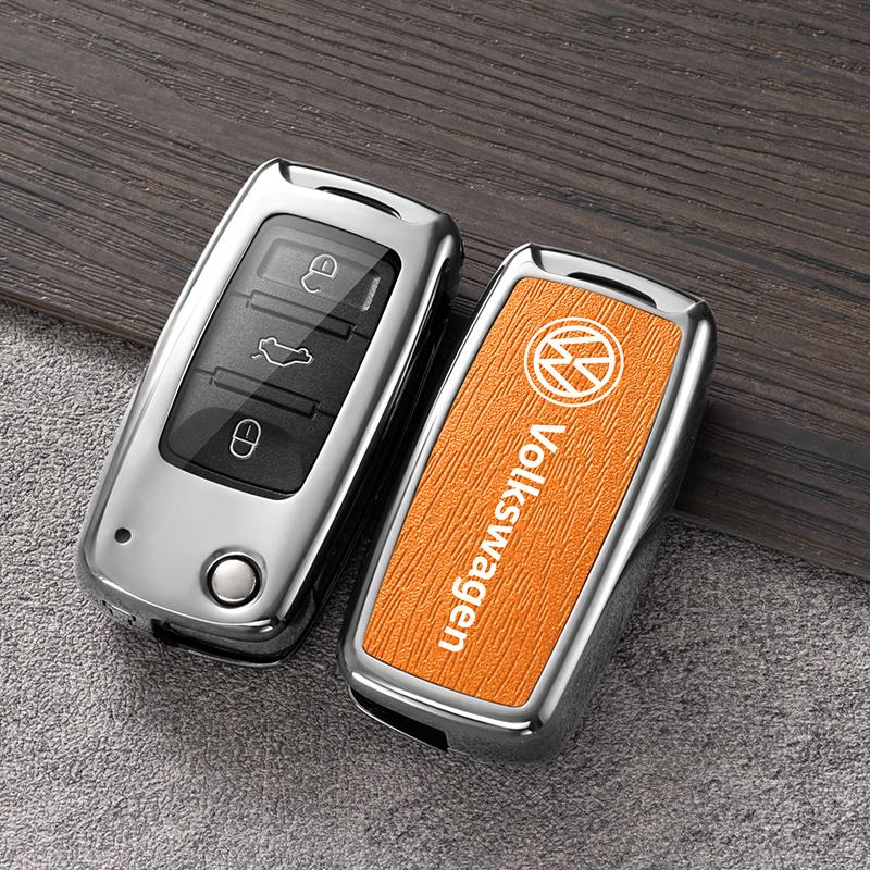 Pro VOLKSWAGEN VW Pouzdro na klíče od auta Kryt pro VW Volkswagen Polo Tiguan Passat B5 B6 B7 Golf 4 5 6 MK6 Jetta Beetle Eos Scirocco Up T