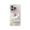 Clear Square Back Tube Case Protection For iPhone 11 16 ProMax 14 Pro Max 12 13 15 Plus Anti-Oxygen,Love Balloon Bunny Pattern Casing
