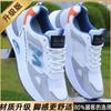 Summer New Single Mesh Hollow Breathable Dad Shoes Student Versatile Soft-soled Shoes Men's Non-slip and Wear-resistant Casual Men's Shoes