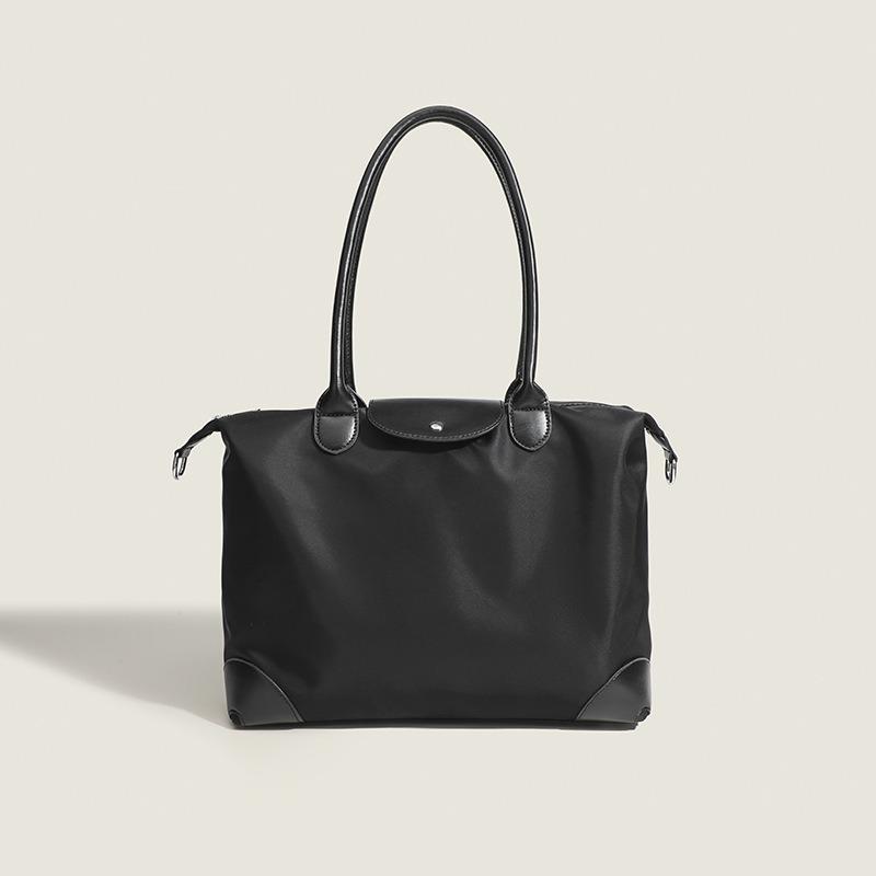 Tecido de nylon impermeável, grande capacidade, bolsa de ombro para viagem, bolsa de bolinho de massa, bolsa tipo straddle