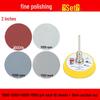 Round Self-Adhesive Sanding Discs Set: 1-4 Inch Polishing Pads for Glass Grinding