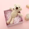 8in Stuffed for Doll Mini Bear Toy Soft Plush Toy Room Decoration Emotion Appease for Baby Girls Office Ornament Car Dec