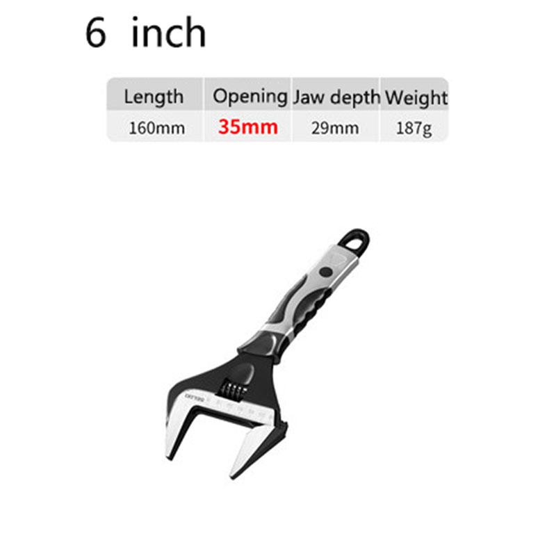 

Регулируемый гаечный ключ Универсальный ключ Гаечный ключ с открытым зевом Дом Механическая мастерская Сантехника Ручной Многофункциональный инструмент