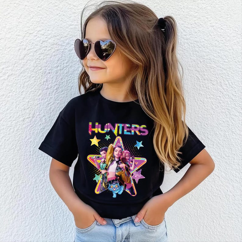 Huntrix Demon Hunters Shirt, Kpop Movie Tee 100
