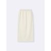 Gu Heavyweight Sweat Narrow Skirt  Length 88.5 95.5cm 