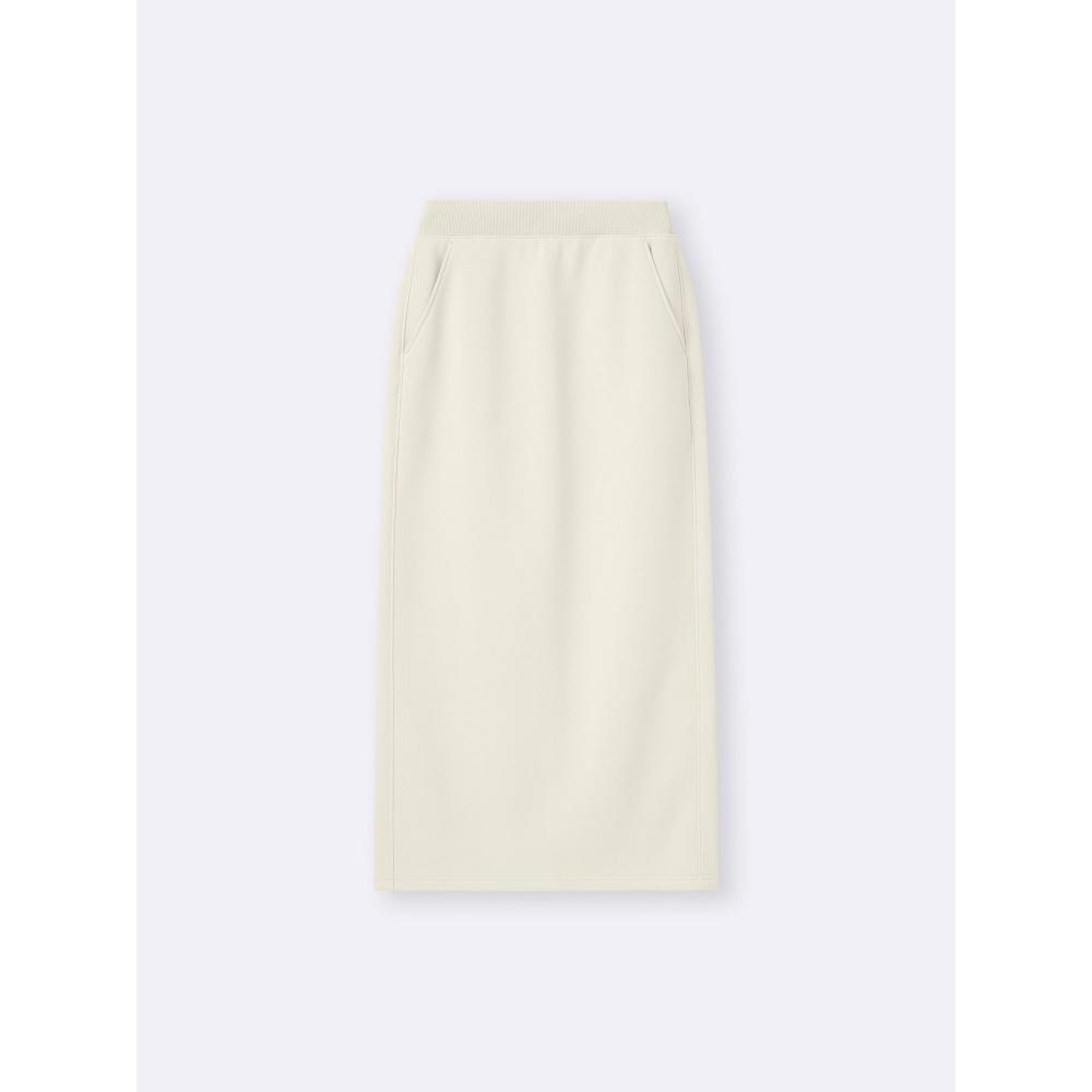 Gu Heavyweight Sweat Narrow Skirt  Length 88.5 95.5cm 