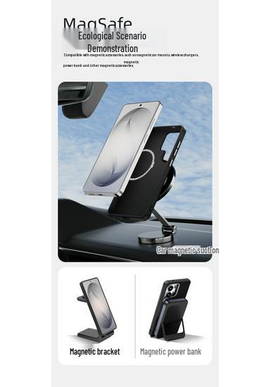 Samsung S26 Ultra/Plus Invisible Magnetic Drop-proof Protective Phone Case