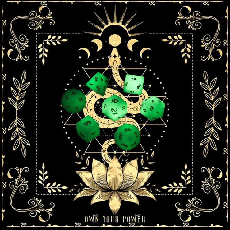 Altar Divination Pendulum Divination Tablecloth Mat Board Game Tarot Card Pad