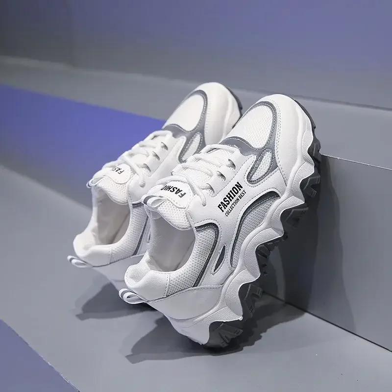 

Женская спортивная обувь Спорт Женская обувь Весна Осень Новое поступление 2025 Кроссовки Корейский стиль В моде Акции Распродажа Оригинал 40